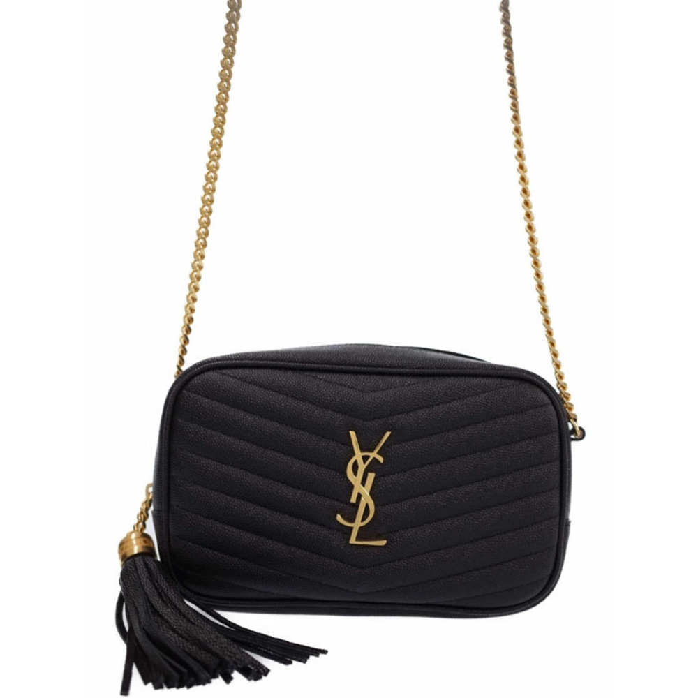 SAINT LAURENT Paris Fringe Saint Paris Lou Bag Shoulder